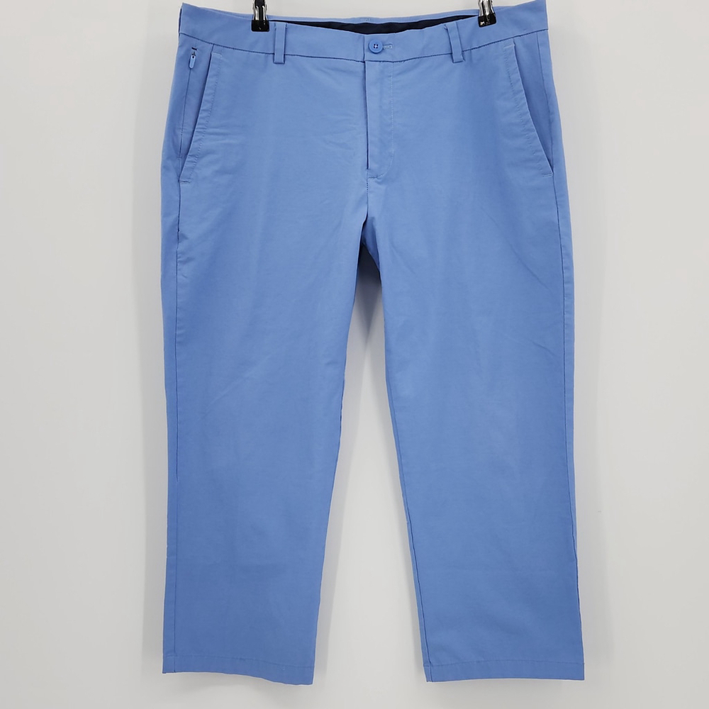 Vineyard Vines Perf On-The-Go 5 Pocket Pant Tide Blue Mens 36x24 $128 Hemd To 24